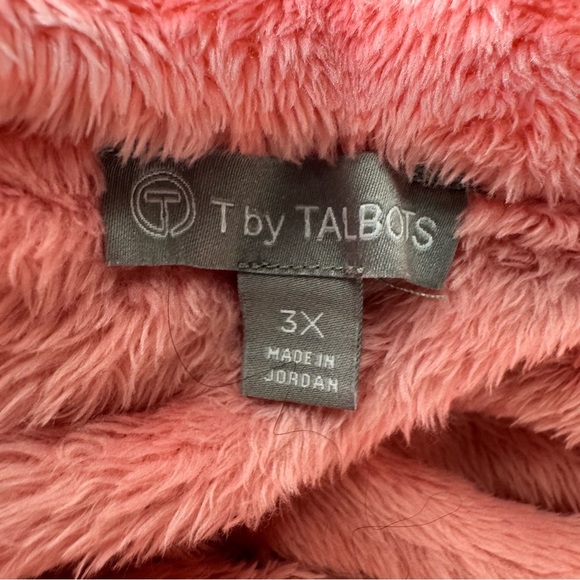Talbots Soft Fleece Funnel Neck Jacket Size 3x - Picture 10 of 12